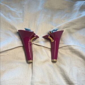Pashion Footwear Magenta Heel Attachments
